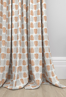 Alfresco, Mandarin - Made to Measure Curtains
